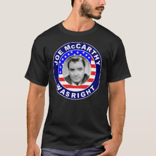 Joe McCarthy had gelijk dat ze brandon Sticker kon T-shirt