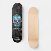 Joe Morris Art Skull Deck II Skateboard (Voorkant)