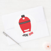 Joe On Sticker pour les fans de Kamado Grill (Enveloppe)