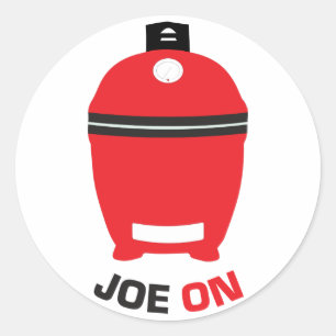 Joe On Sticker voor je Kamado Joe.