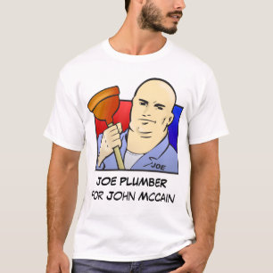 JOE PLUMBER voor John McCain T-shirt