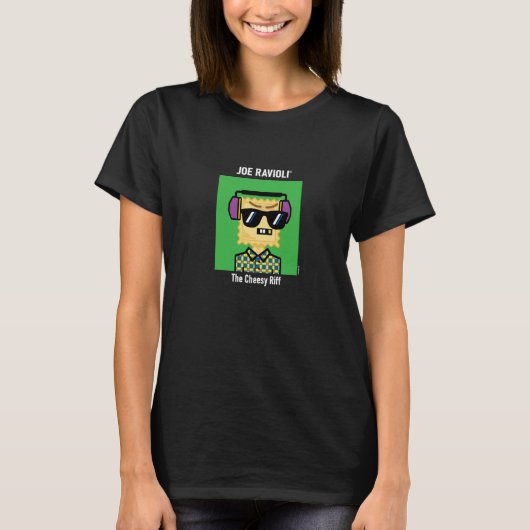 Joe Ravioli The Cheesy Riff T-shirt (Voorkant)