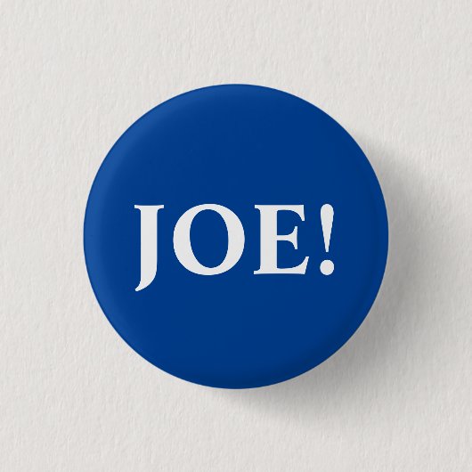 JOE! RONDE BUTTON 3,2 CM (Voorkant)