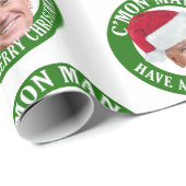 Joe Santa Hat - C'mon Man hebben een vrolijk kerst Cadeaupapier (Rol Hoek)