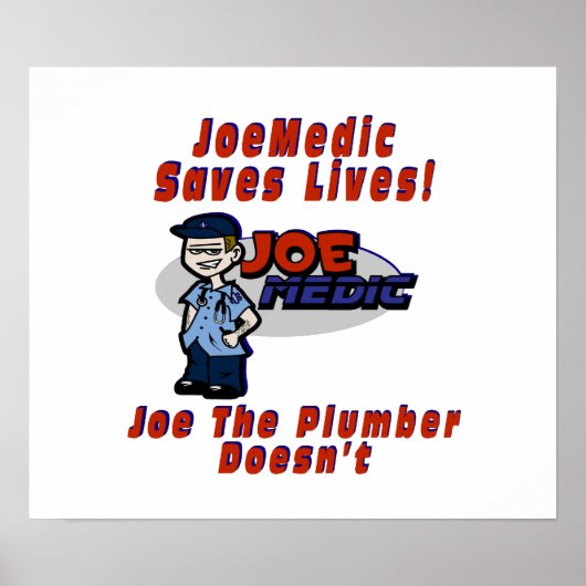 Joe Saves Lives Poster (Voorkant)