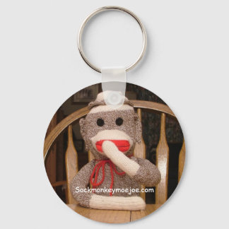 Joe Sock Monkey Sleutelhanger