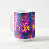 Joe Time Mug (avec filtre à fleurs arc en ciel) (Devant gauche)