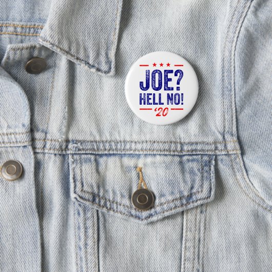 Joe? Verdomme nee! Button (In situ)