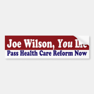 Joe Wilson, You Lie bumpersticker