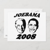 Joebama zwart briefkaart (Voorkant / Achterkant)