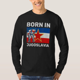 Joegoslavië Jugo Jebiga Tito Balkan Sfry Joegoslav T-shirt