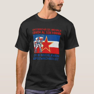Joegoslavië Jugo Jebiga Tito Balkan Sfry Joegoslav T-shirt