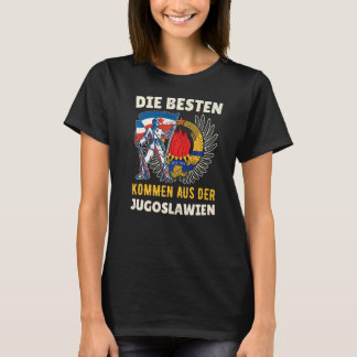 Joegoslavië Jugo Jebiga Tito Balkan Sfry Joegoslav T-shirt