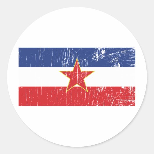 Joegoslavië Sticker (Voorkant)