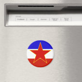 Joegoslavië vlag magneet (Insitu (Vaatwasser))