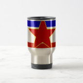 Joegoslavië vlag reisbeker (Center)