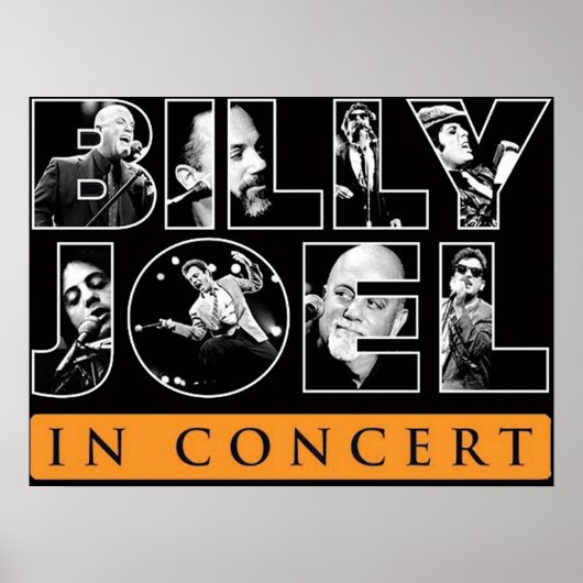 Joel in Concert Poster (Voorkant)