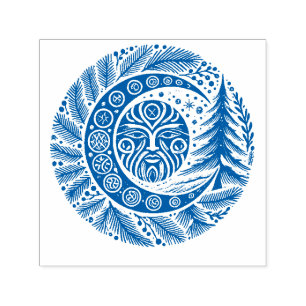Joel Winter Zonnewende Greenman Zelfinktende Stempel