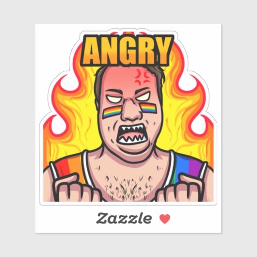 JoeMLyman Angry Sticker (Vel)