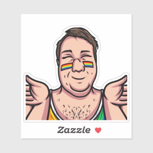 JoeMLyman Open Arm Sticker (Vel)