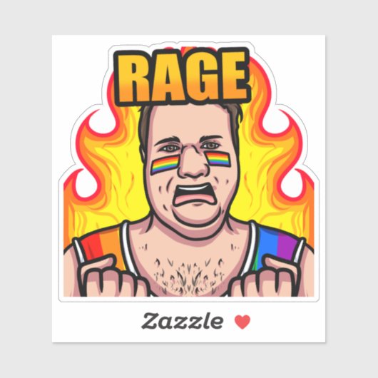 JoeMLyman Rage Sticker (Vel)