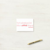 Joes-Ability Post-it® Notes (Op bureau)