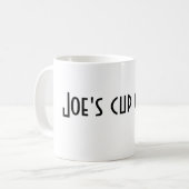 Joe's Cup van Joe Koffiemok (Voorkant links)