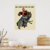 Joe's Full Service Gas Station, Business Poster (Keuken)