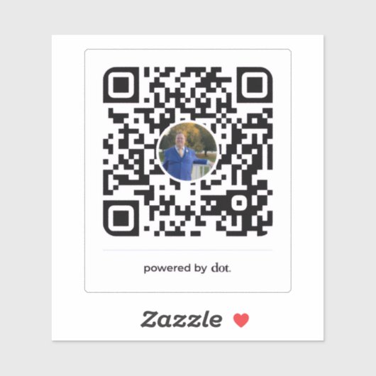 Joe's puntcode sticker (Vel)