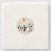 Joe's Wick & Meer Afdrukken Stenen Onderzetter (Voorkant)