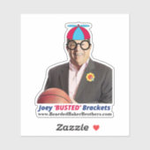 Joey Busted Brackets Sticker (Vel)