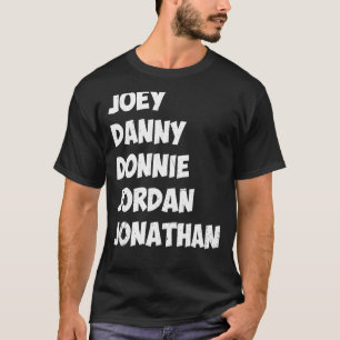 Joey Danny Donnie Jordan Jonathan Retro T-shirt