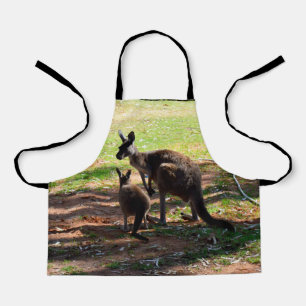 Joey en Mummy Kangaroo, Kinder Schort voor volledi