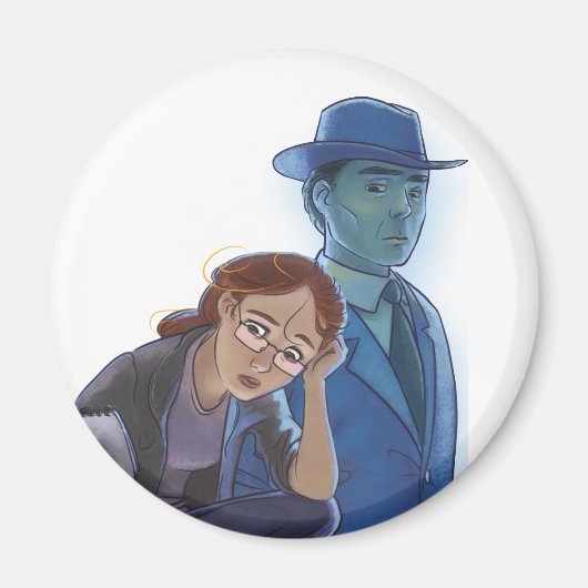 Joey en Rosa koelkast magneet (Voorkant)