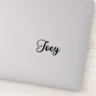 Joey Name - Handgeschreven kalligrafie Sticker