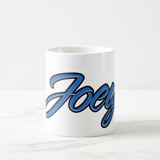 Joey Prénom Blue Tasse (Centre)