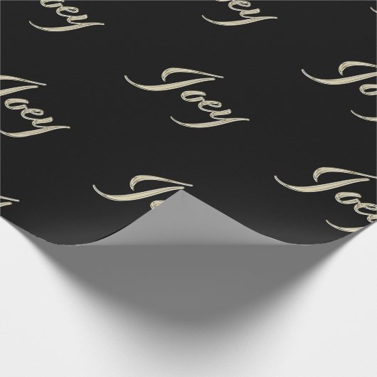 Joey Vorname Name edles Geschenkpapier Papier (Hoek)