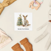 Joey's eerste kerst, gewoonte kaart