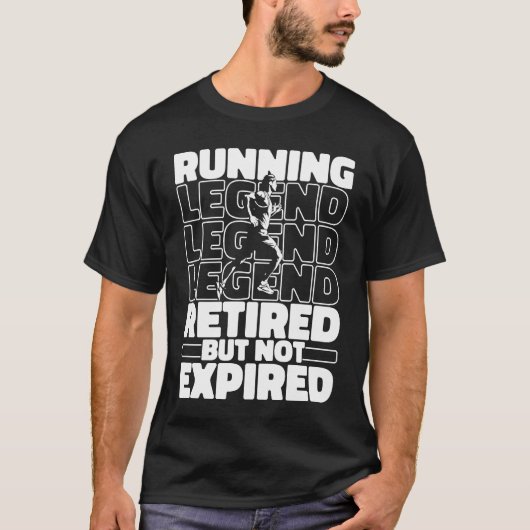 Jogger Runner van de Rust van de Loopbaan T-shirt (Voorkant)