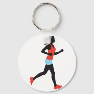 jogger sleutelhanger