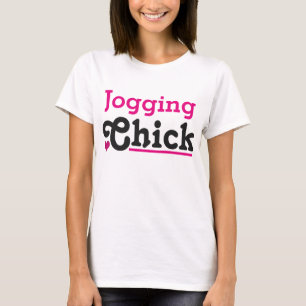 Jogging Chick T-shirt