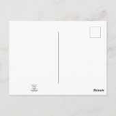 Jogging Humor Briefkaart (Achterkant)