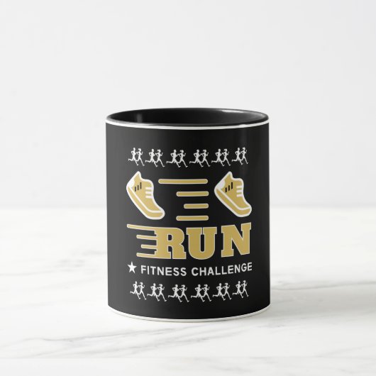 Jogging Obtenir Fit Motivation Support Mug Bath To (Centre)