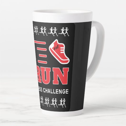 Jogging Obtenir Fit Motivation Support Mug Thailer (Angle droit)