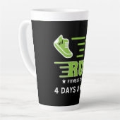 Jogging Obtenir Fit Motivation Support Mug Thailer (Angle gauche)