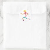 Jogging Ronde Sticker (Tas)
