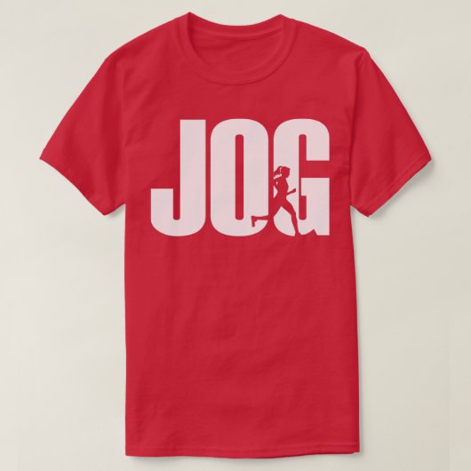Jogging runner jogger t-shirt (Design voorkant)