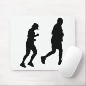 Jogging Silhouette Muismat (Met muis)