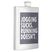Jogging Sucks. Lopen doet het niet. Flacon (Rechts)