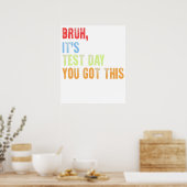 joh, het is toetsdag poster (Keuken)